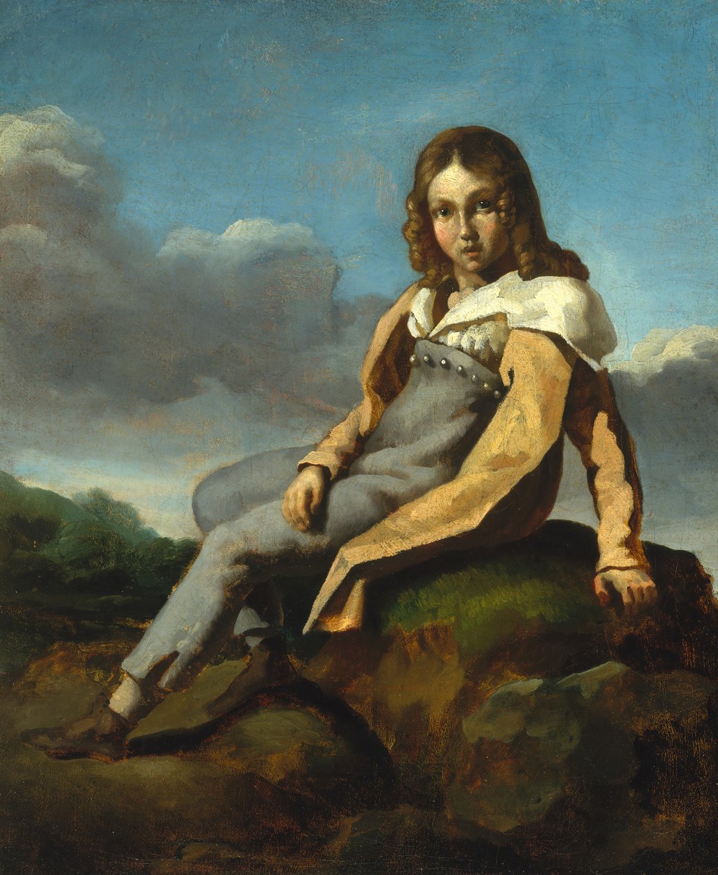 ألفريد ديدرو 1810-1860 كطفل ، كاليفورنيا. 1819-20. بواسطة ثيودور جيريكولت