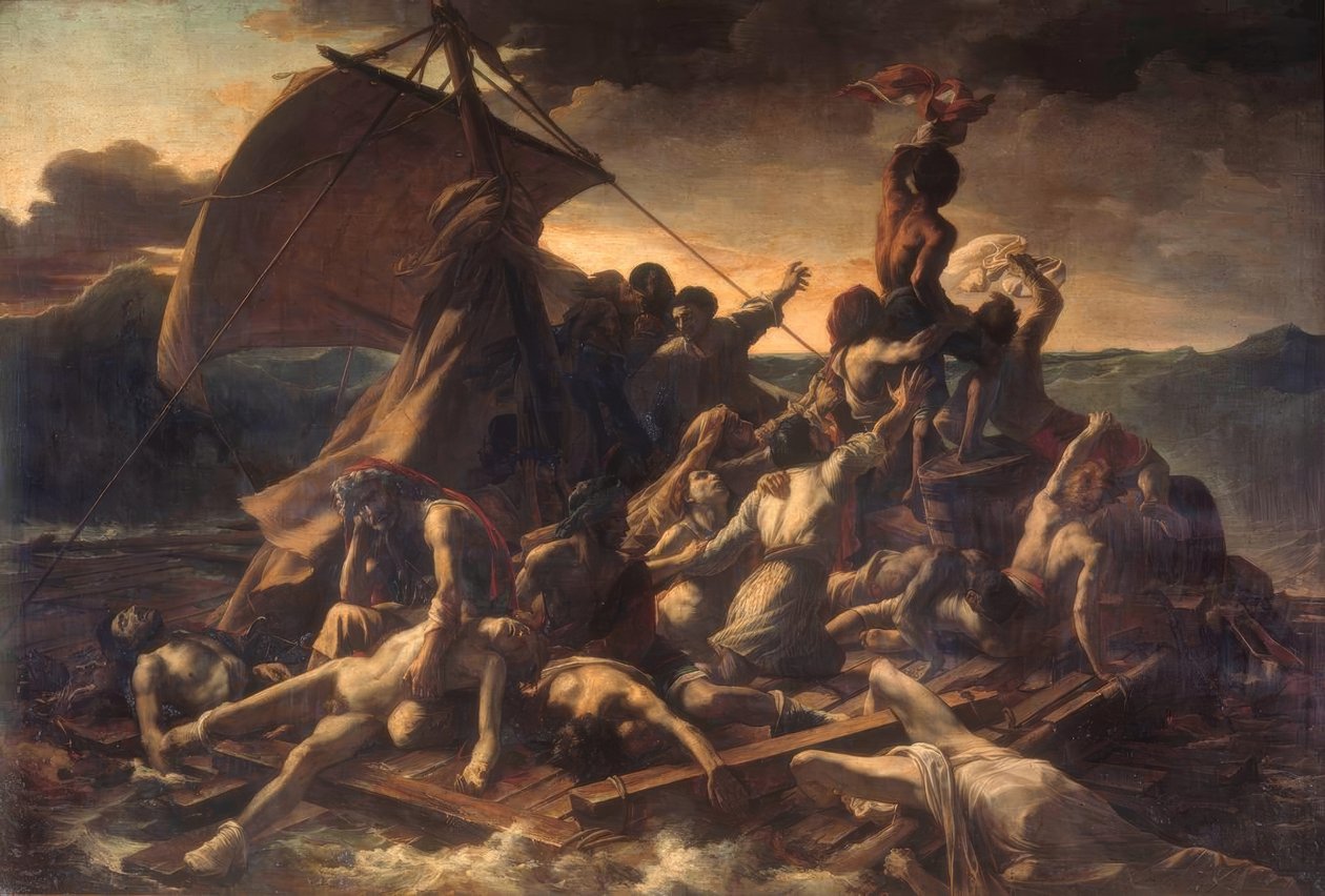 Géricault ، طوف من ميدوسا بواسطة ثيودور جيريكولت