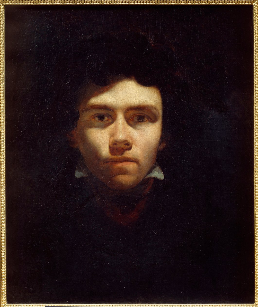 صورة للرسام يوجين ديلاكروا (1798-1863) لوحة لثيودور جيريكولت (1791-1824) 1820-1824 صن. 0،5x0،6 م روان ، متحف الفنون الجميلة بواسطة ثيودور جيريكولت