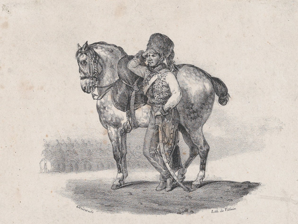 بوق الفرسان ، 1823. بواسطة ثيودور جيريكولت