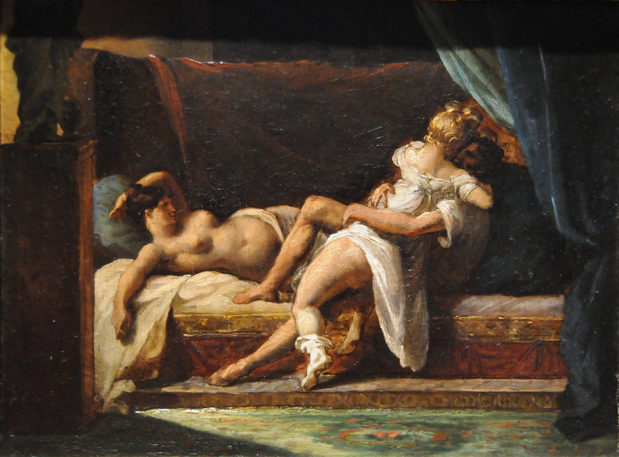 ثلاثة عشاق LAmour à trois ، 1818-1820 بواسطة ثيودور جيريكولت