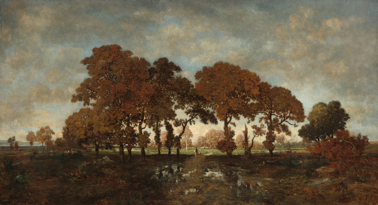 بعد المطر ، c.1850 بواسطة بيير إتيان ثيودور روسو