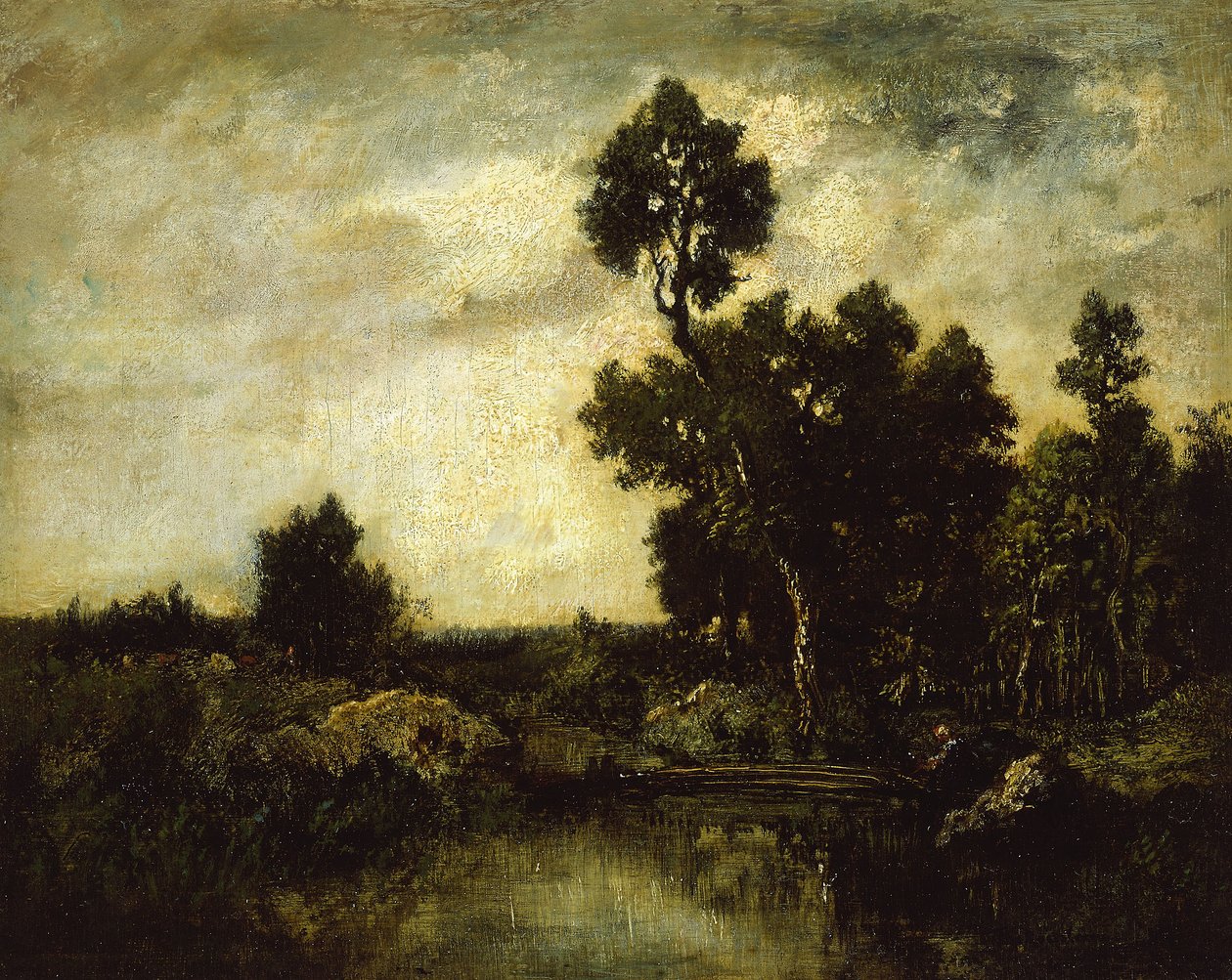 المناظر الطبيعية ، ج .1850 بواسطة بيير إتيان ثيودور روسو