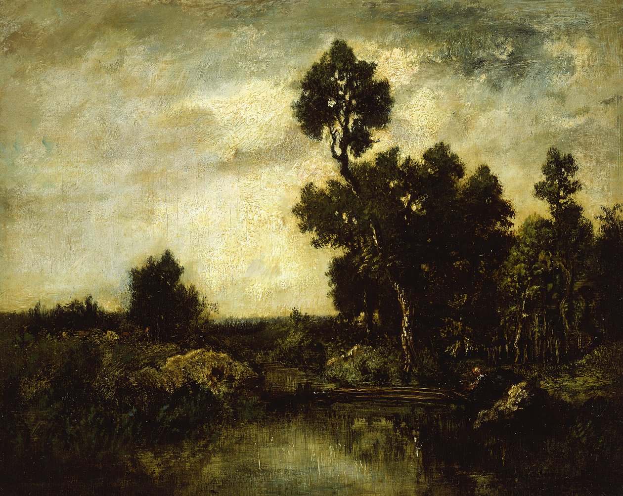 المناظر الطبيعية ، ج. 1850. بواسطة ثيودور روسو