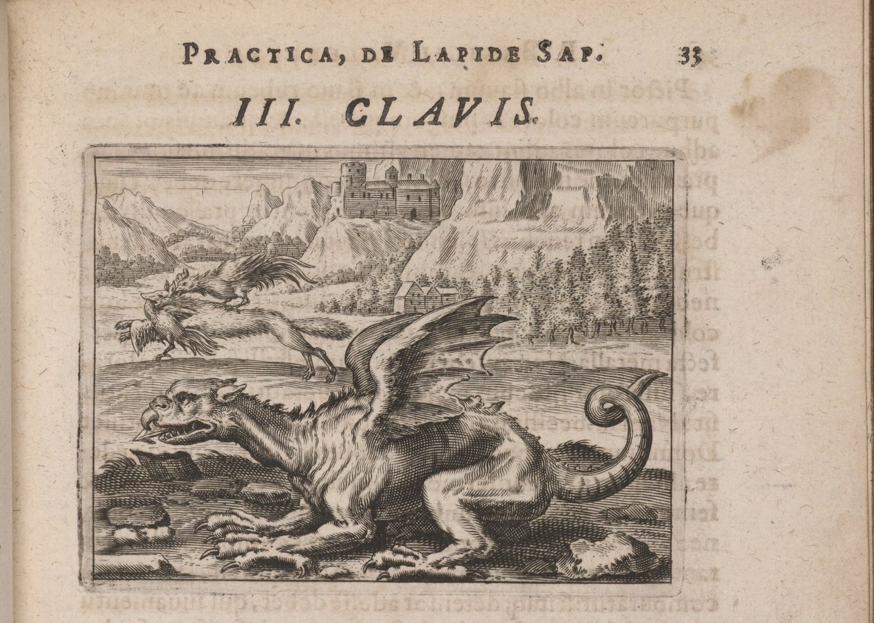 رسم إيضاحي لـ Tripvs avrevs ، أي الأكثر تحديدًا .. الجزء الكيميائيون ، 1618 بواسطة تيودور دي بري