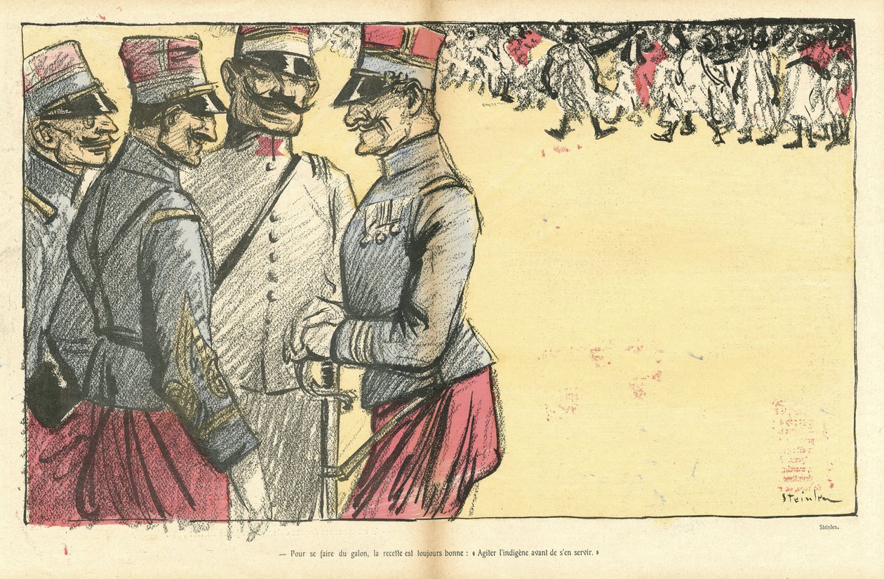رسم شتاينلين (1859-1923) في The Wild Duck بواسطة ثيوفيل الكسندر شتاينلين