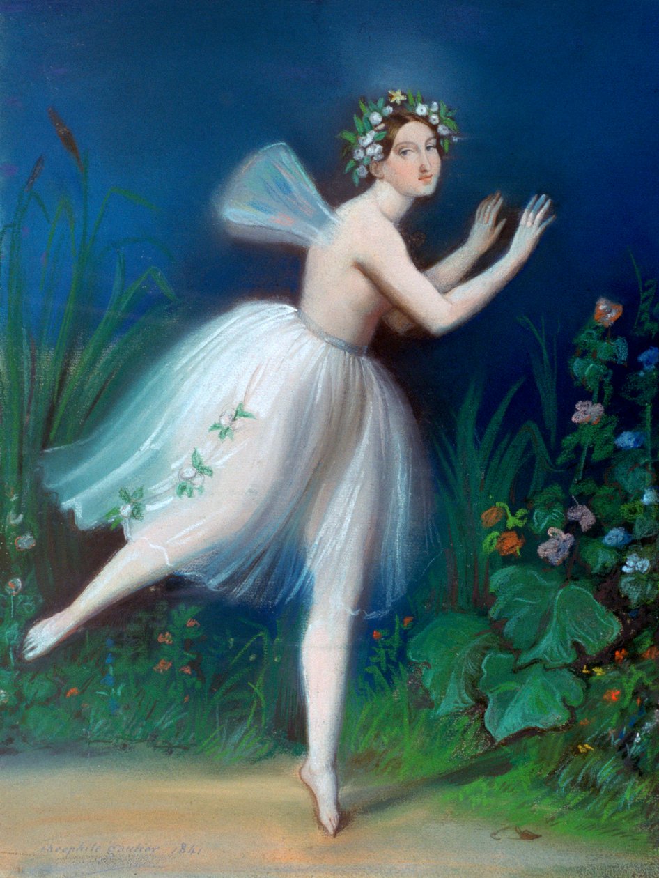 صورة لكارلوتا غريسي في جيزيل ، 1841 بواسطة Theophile Gautier