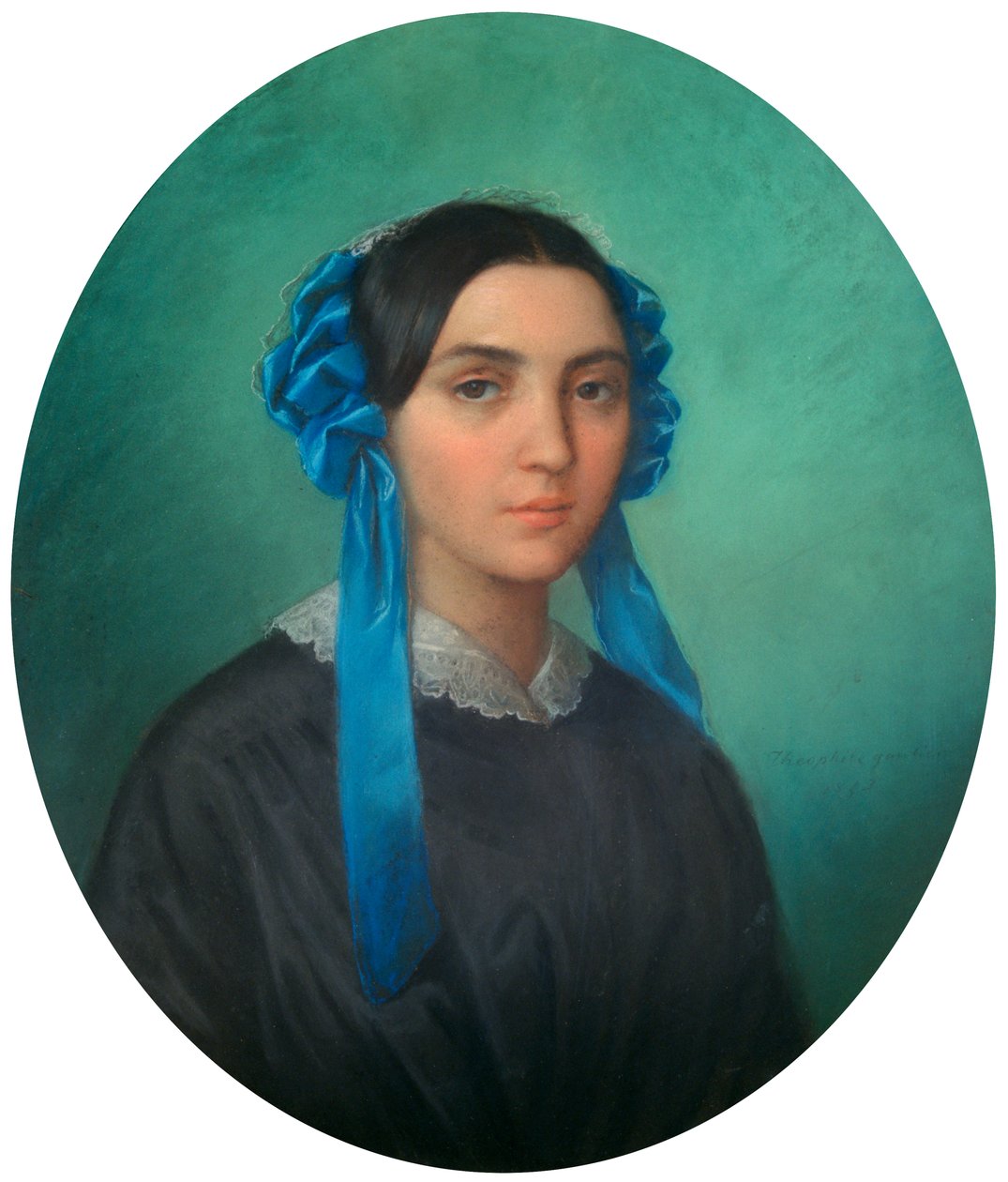 صورة لفتاة صغيرة ، 1843 بواسطة Theophile Gautier