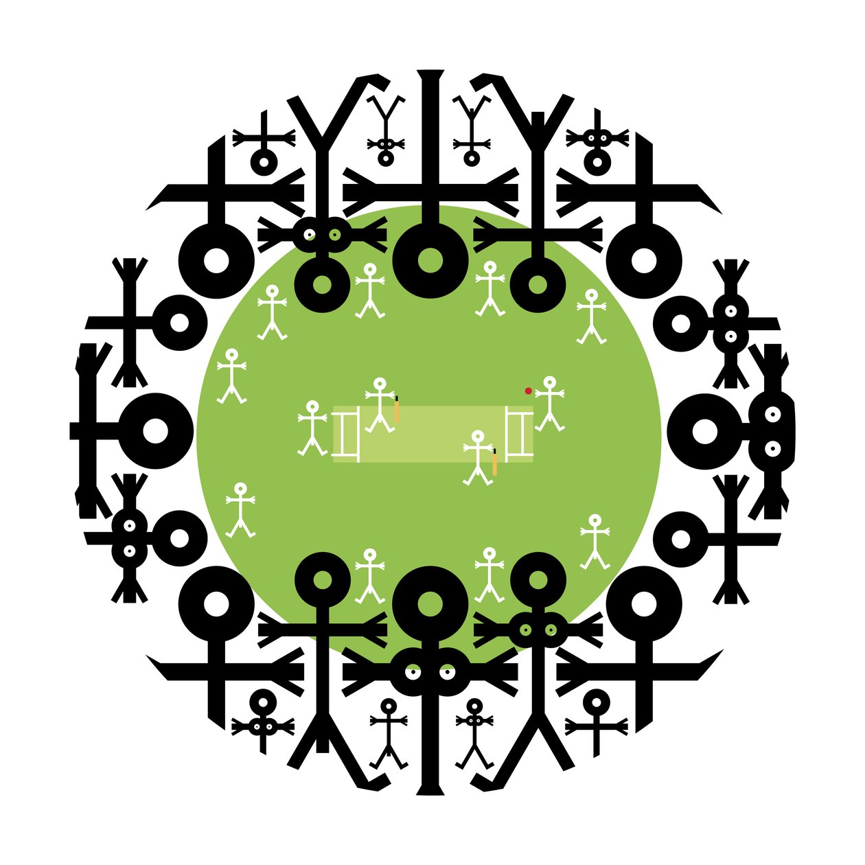 Crowd Icon Cricket ، 2006 بواسطة Thisisnotme Thisisnotme