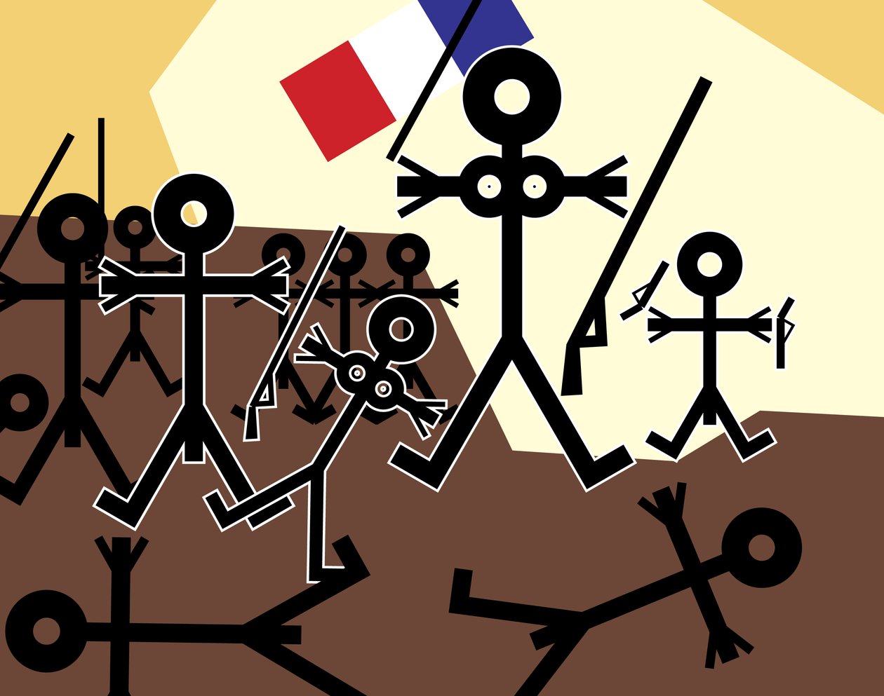 Liberty Leading the People Icon، 2006 (رقمي) بواسطة Thisisnotme Thisisnotme