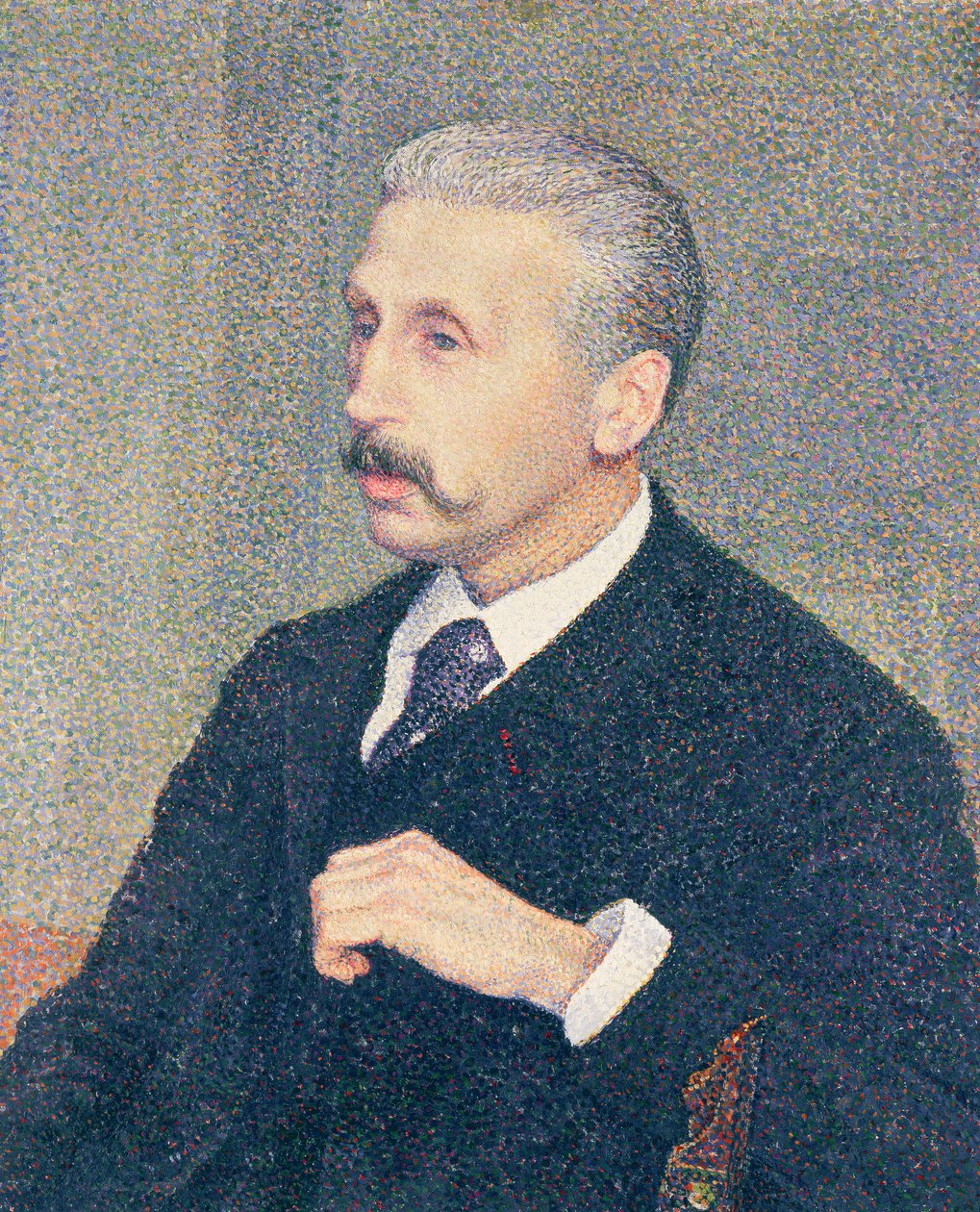 صورة لأوغست ديكامب ، عم الرسام بواسطة Théo van Rysselberghe