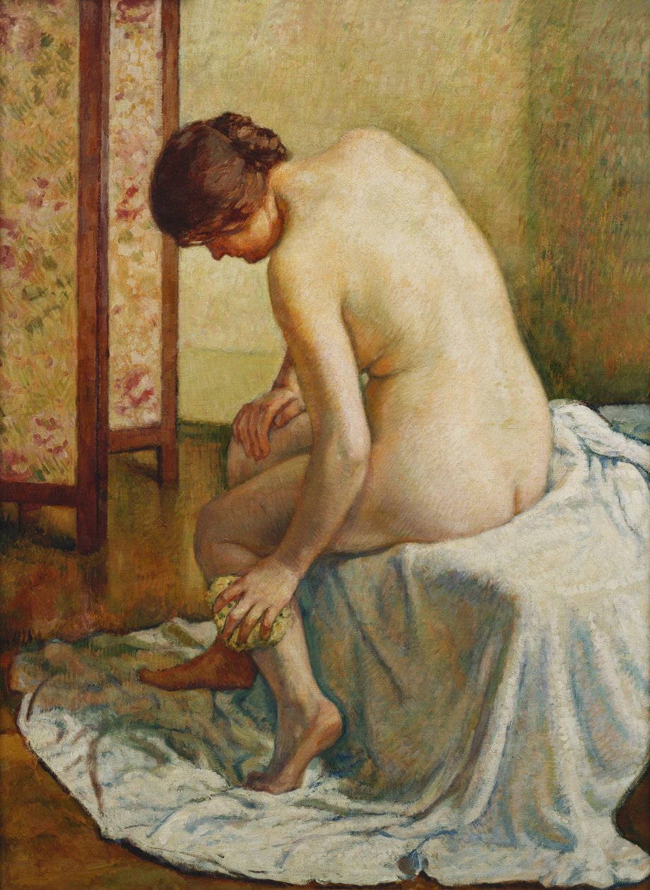 مغتسل؛ بينوز ، بواسطة Théo van Rysselberghe