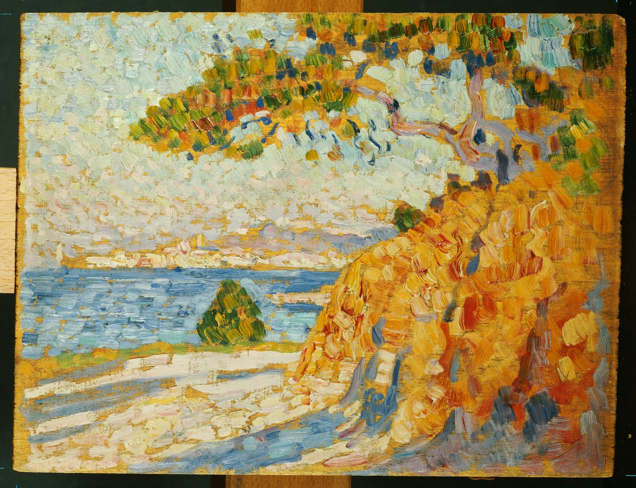 الريف عند الظهر ، 1895 بواسطة Théo van Rysselberghe