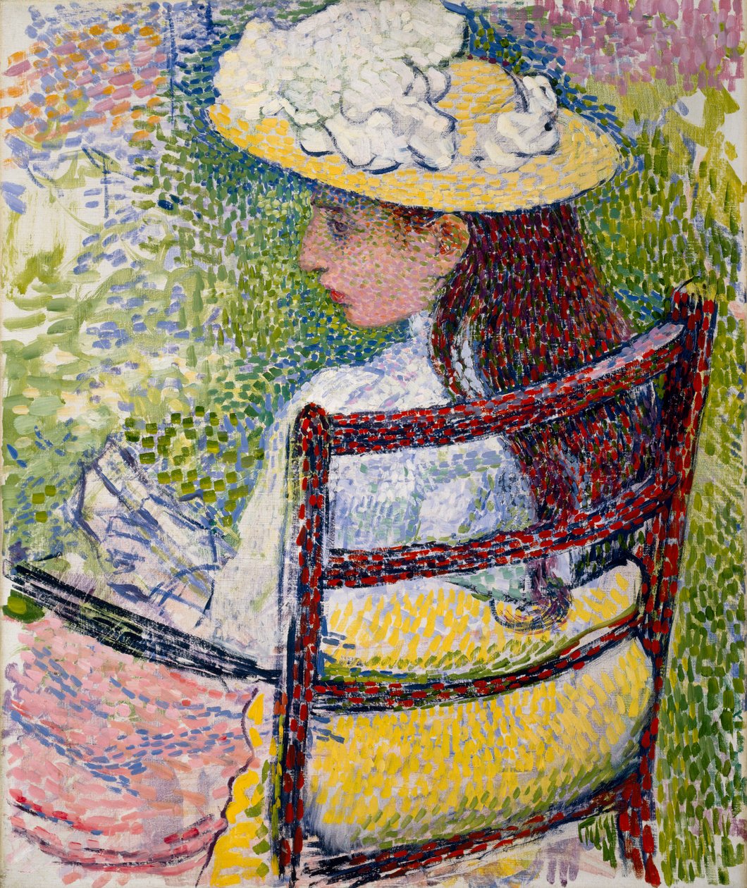 جين بيسارو ، 1895 بواسطة Théo van Rysselberghe