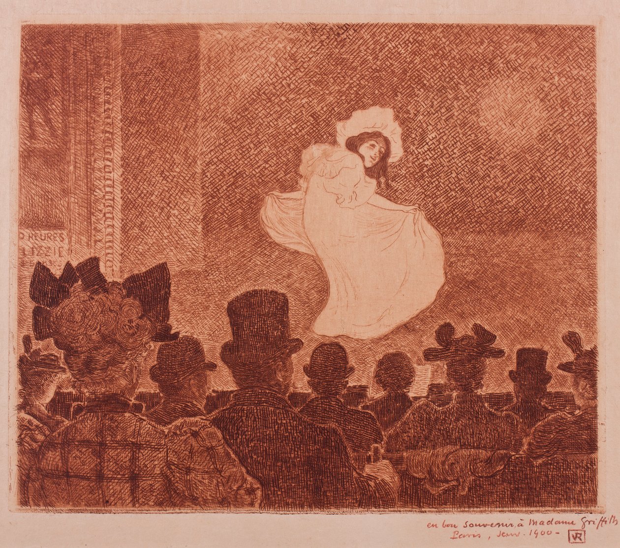 حفلة المقهى ، 1896 بواسطة Théo van Rysselberghe