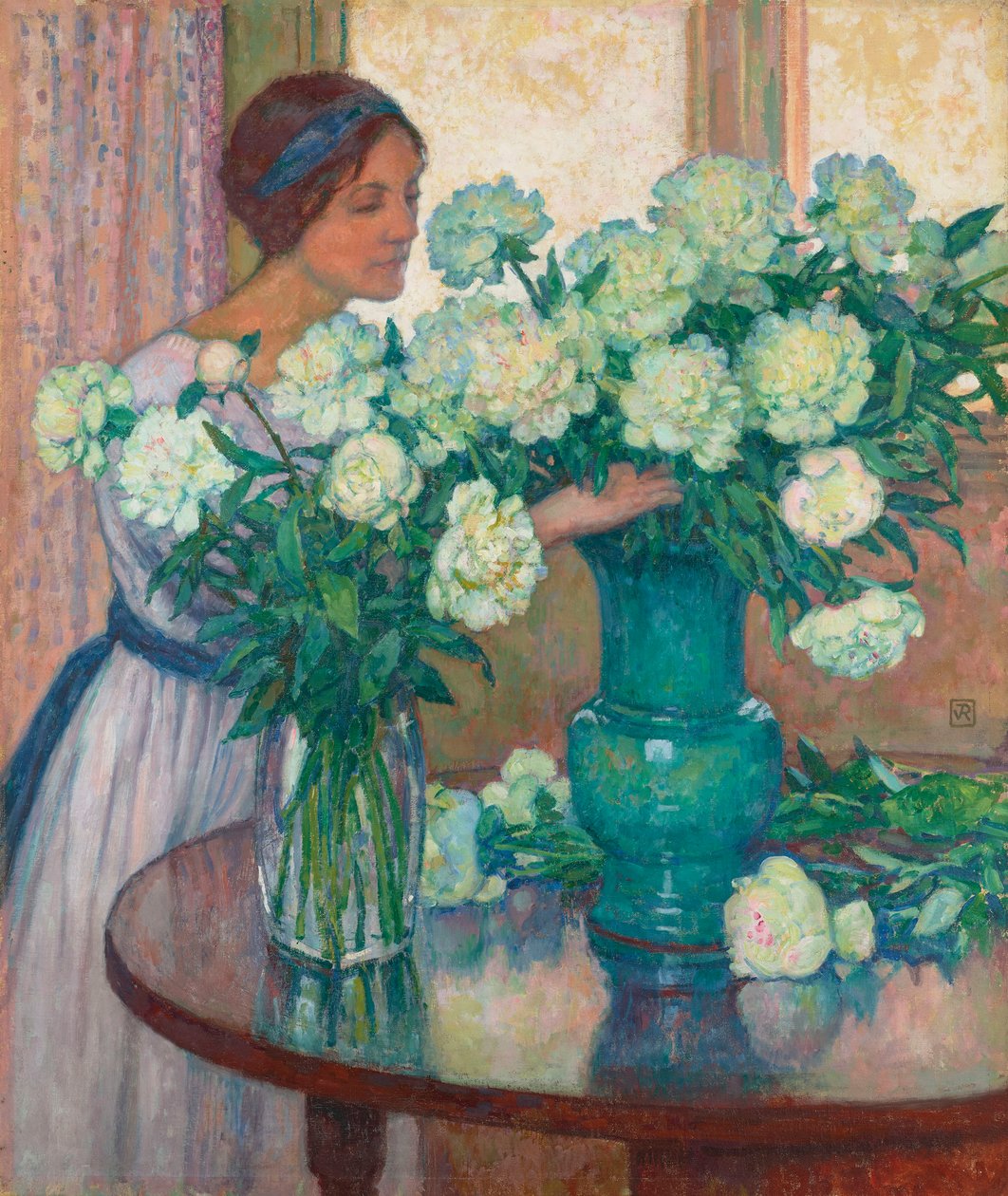 الفاونيا البيضاء الفاونيا البيضاء. بواسطة Théo van Rysselberghe