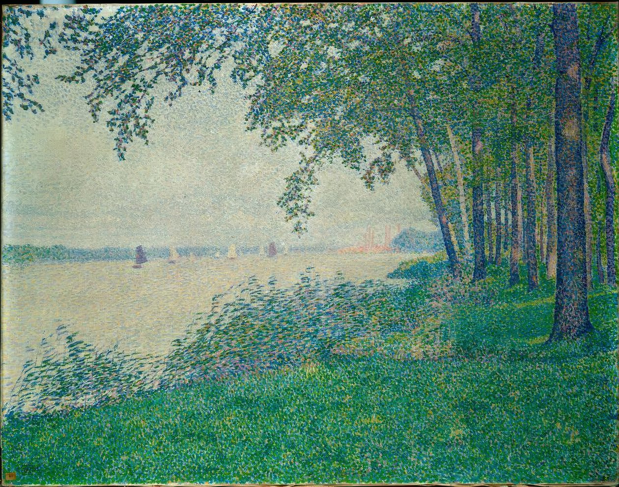 المراكب الشراعية بواسطة Théo van Rysselberghe