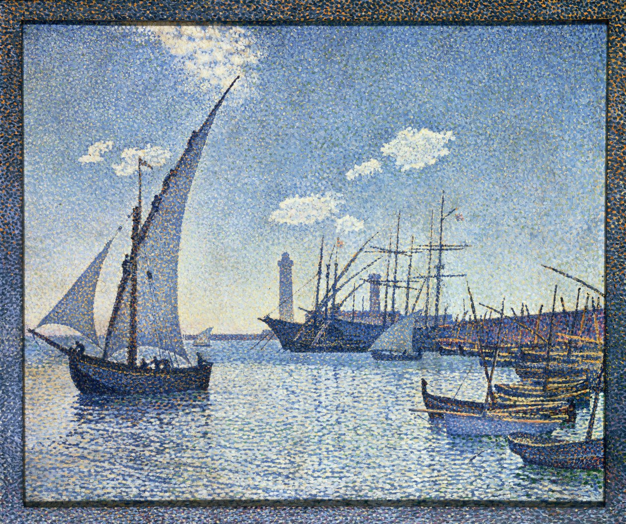 ميناء سيت ، ليس تارتانيس ، 1892 بواسطة Théo van Rysselberghe