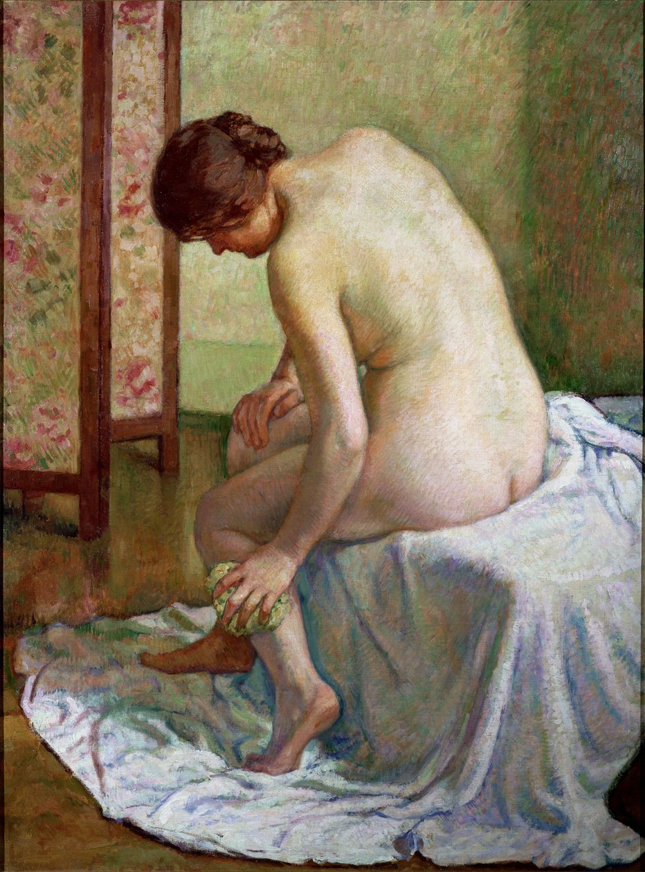 المستحم بواسطة Théo van Rysselberghe