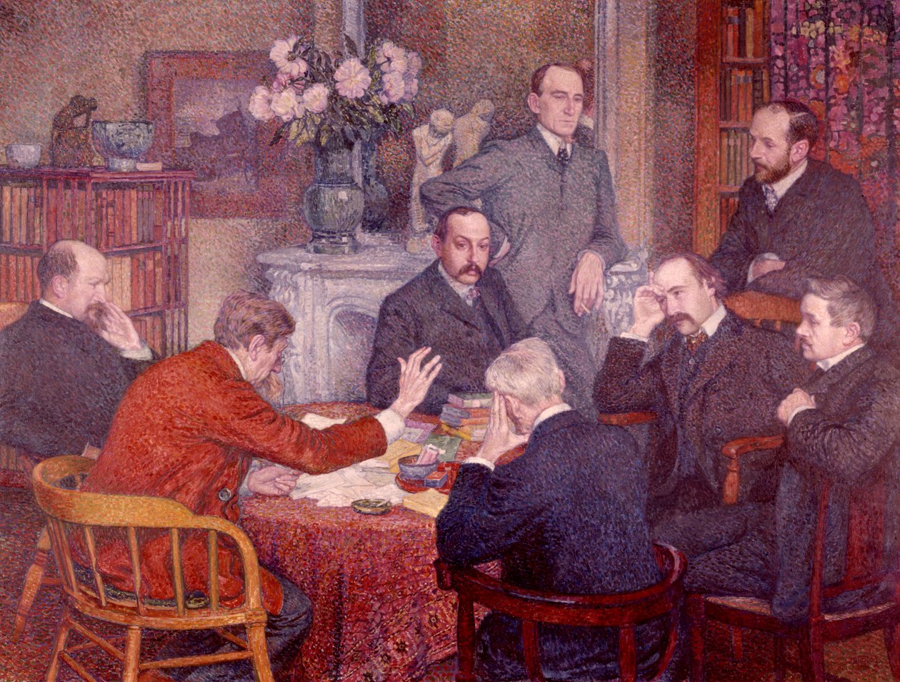 المحاضرة 1903. بواسطة Théo van Rysselberghe