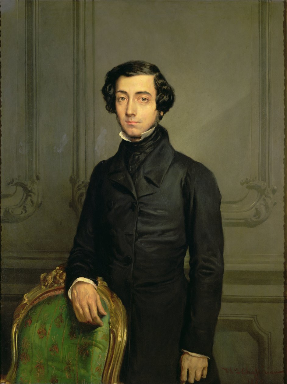 تشارلز الكسيس هنري كليريل دي توكفيل (1805-59) 1850 بواسطة تيودور شاسريو