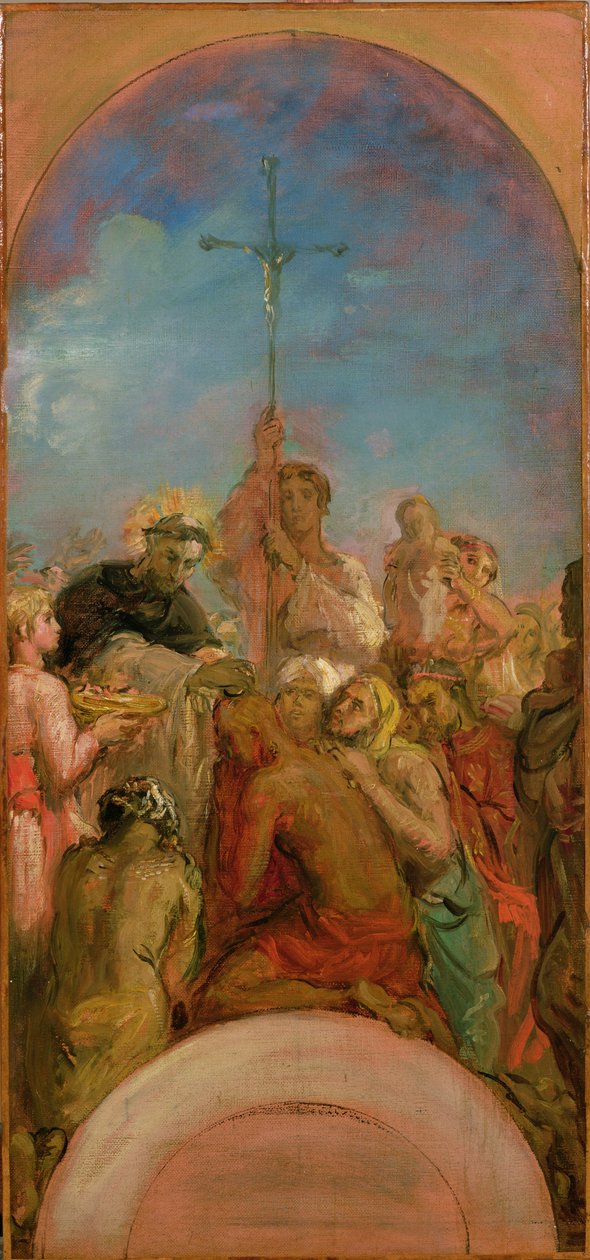 القديس فرنسيس كزافييه (1506-52) بواسطة تيودور شاسريو
