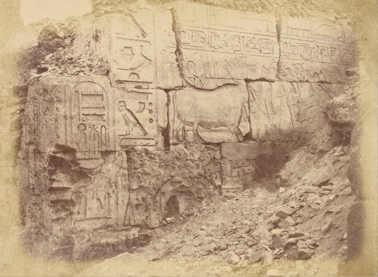 النقوش الهيروغليفية بواسطة Théodule Devéria