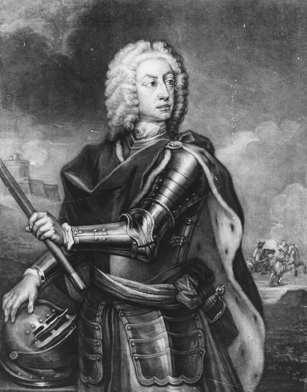 جيمس أوجليثورب ، 1741 (الميزوتينت) بواسطة توماس بورفورد