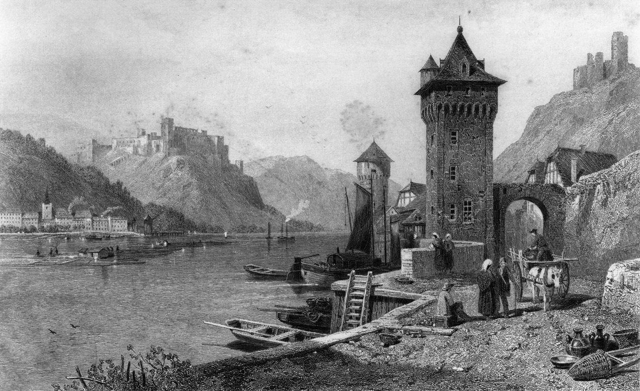 سانت غوار ، محفور من قبل ج. Outhwaite ، طبعه شركة Cassell und Company بواسطة توماس تشارلز ليسون روبوتهام