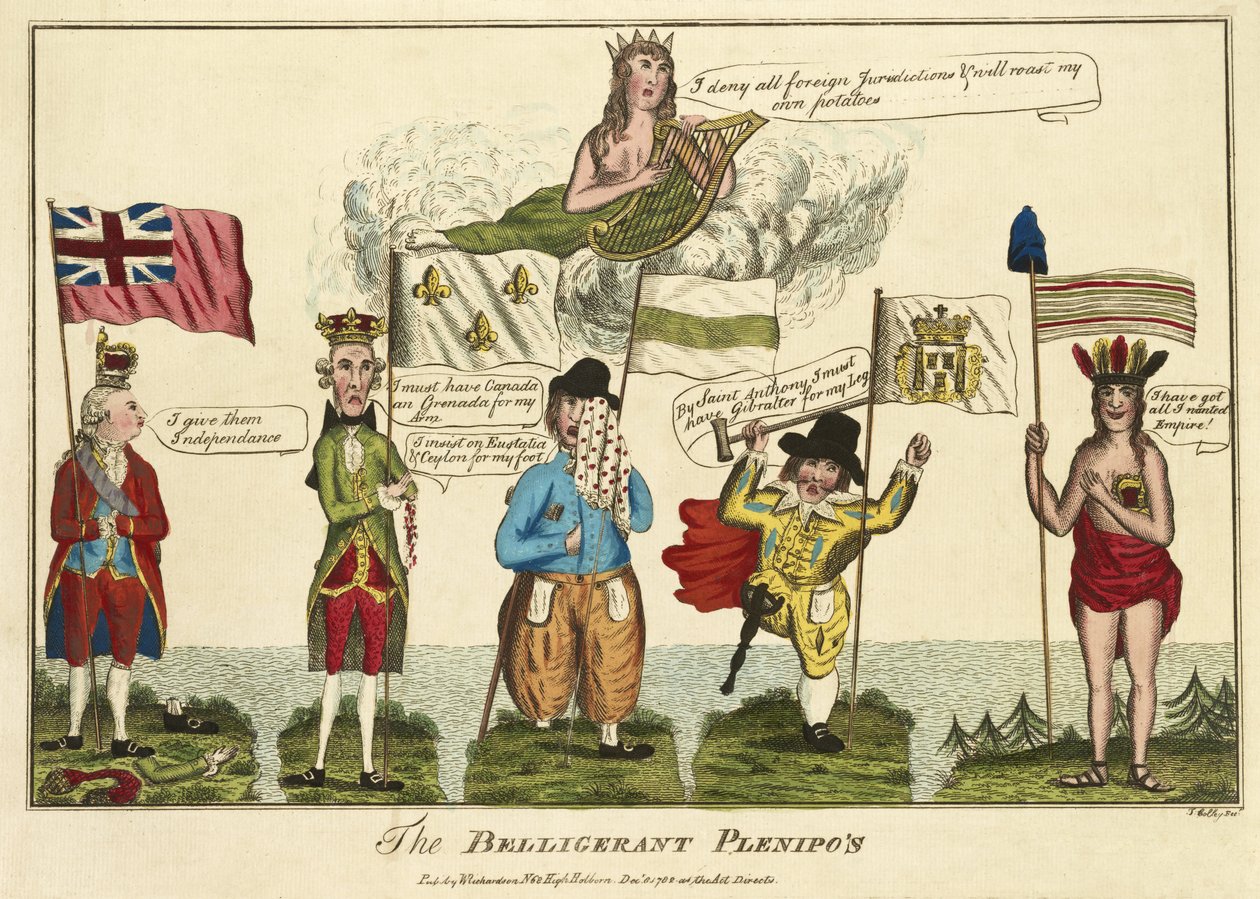 بلينيجنت بلينيبوس ، حانة. 1782 (نقش يدوي) بواسطة توماس كولي