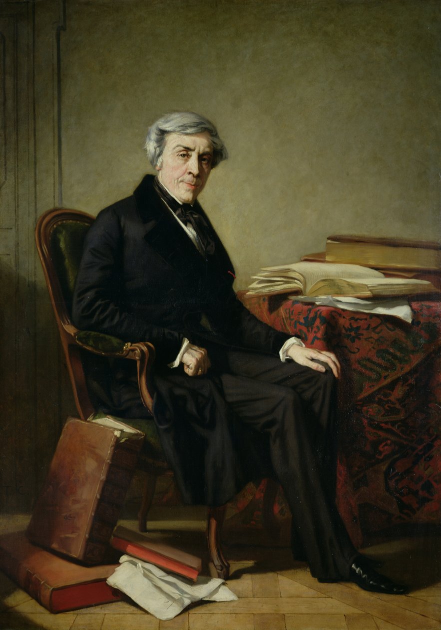 صورة جول ميشيلت (1798-1874) بواسطة توماس كوتور