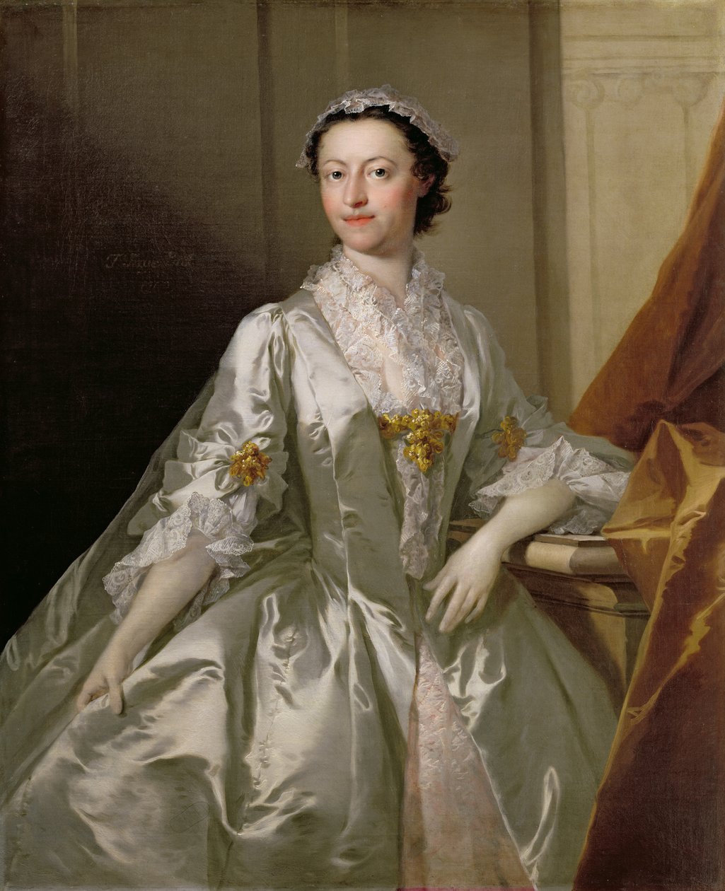 السيدة Wardle ، 1742 بواسطة توماس فراي