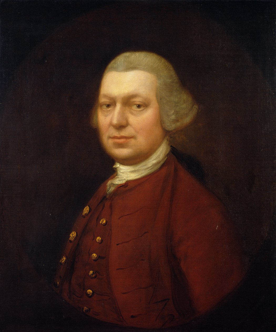 صورة جون جوشوا كيربي (1716-1774) ج بواسطة توماس غينزبورو