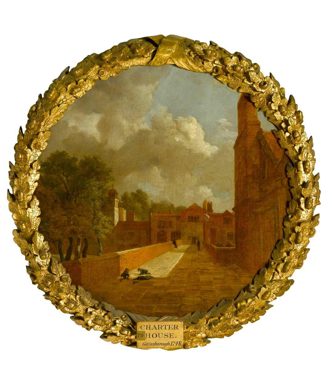 The Charterhouse ، لندن ، ج .1748 بواسطة توماس غينزبورو