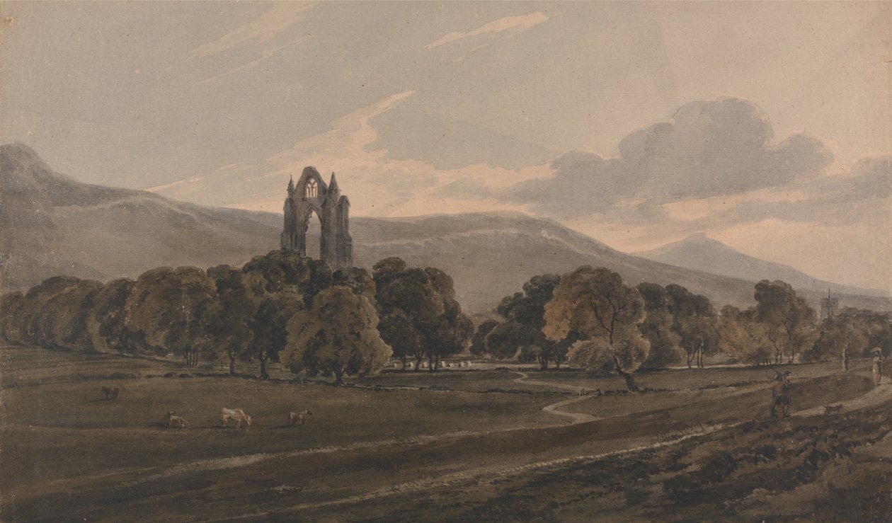 Guisborough Priory بواسطة توماس غيرتين