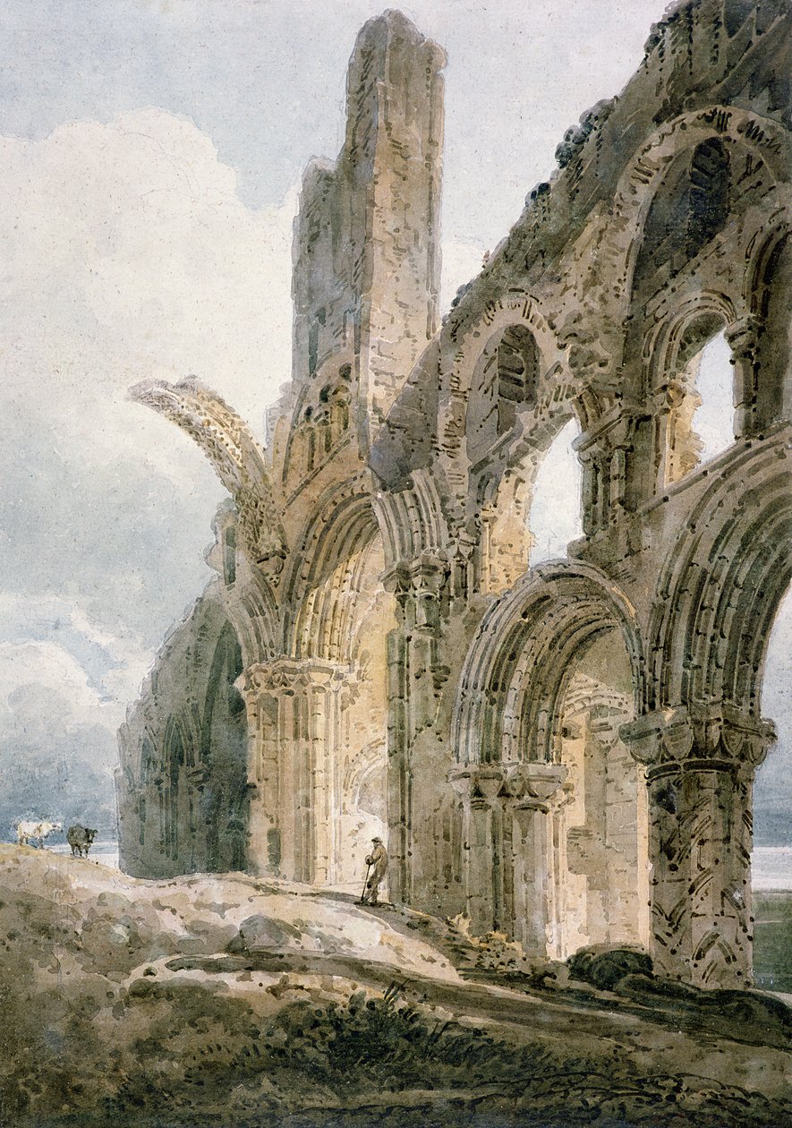 دير Lindisfarne ، c.1797 بواسطة توماس غيرتين