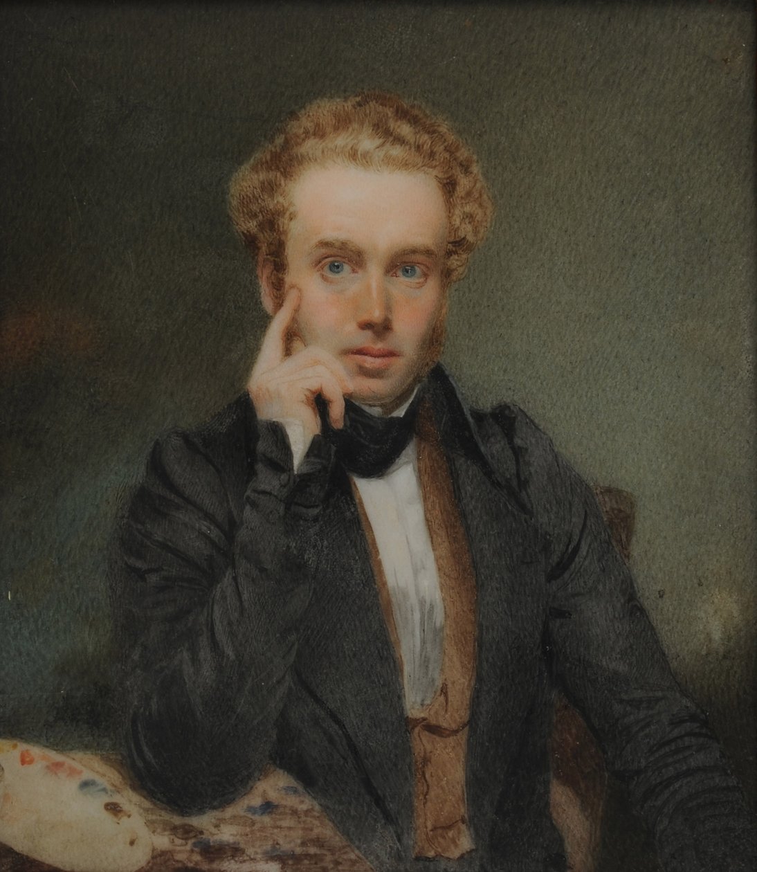 صورة شخصية ، c.1830 (مرحاض على ورق) بواسطة توماس هيثفيلد كاريك