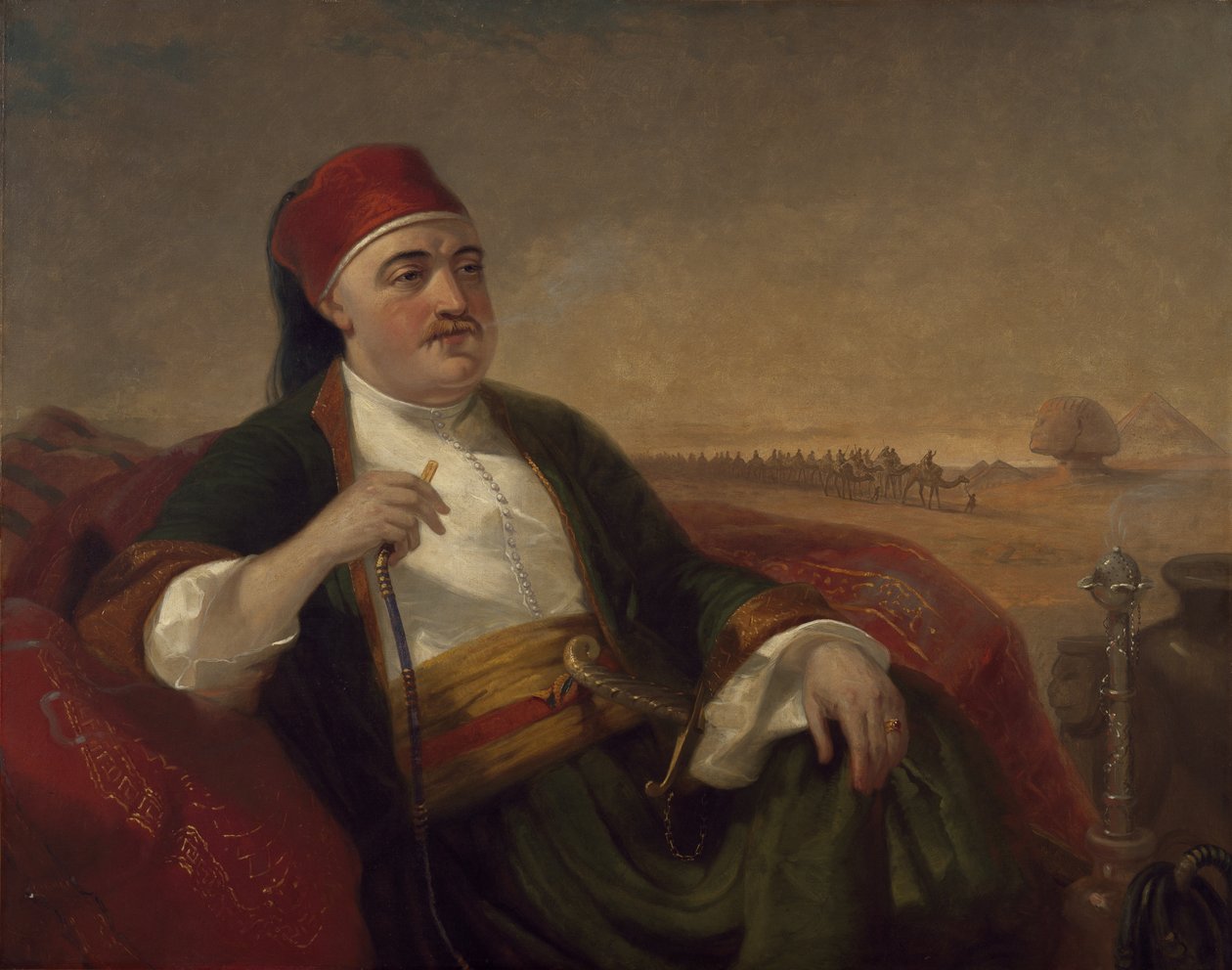 هنري أبوت MD ، c.1854 بواسطة توماس هيكس