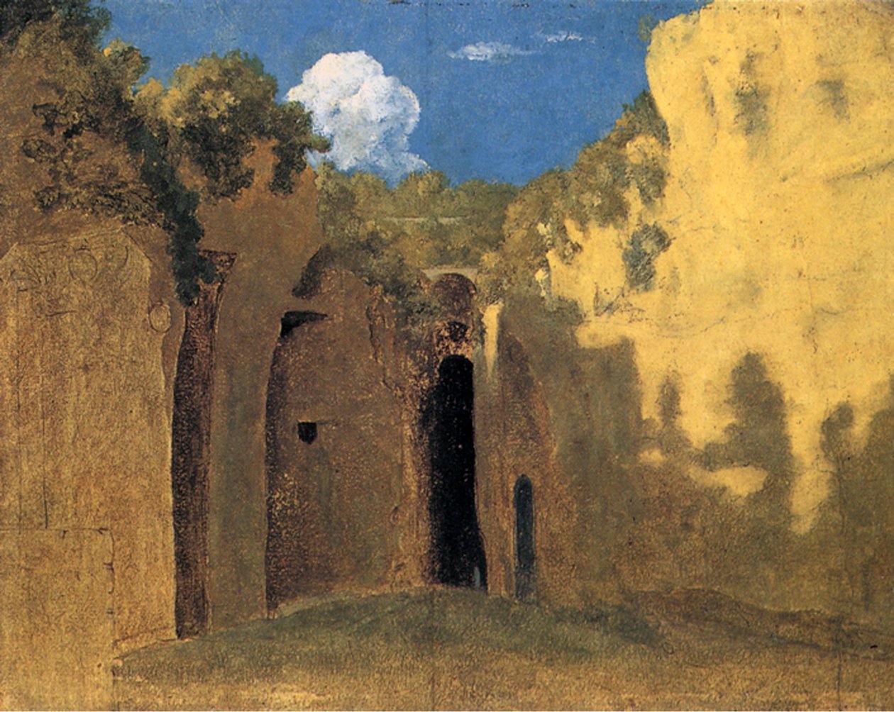 مغارة بوسيليبو ، 1782 بواسطة توماس جونز