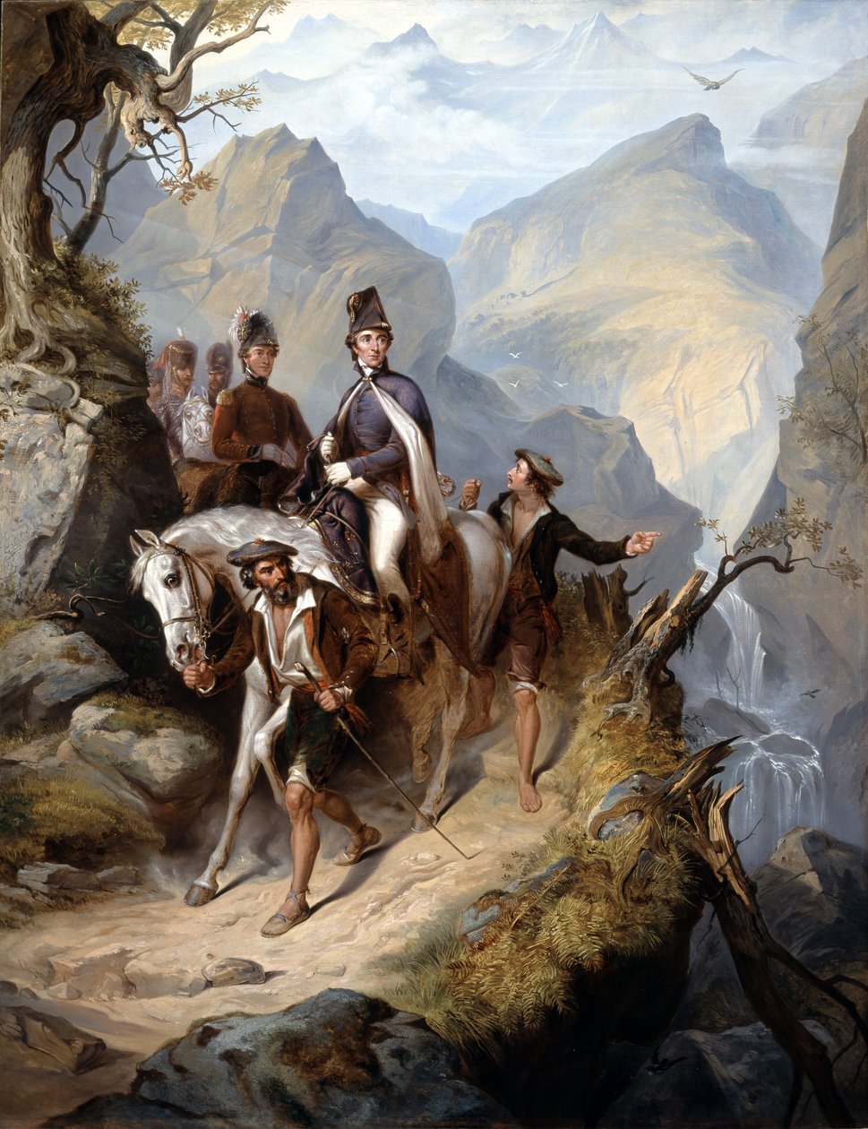 ويلينغتون (1769-1852) في Sorauren ، 27 يوليو 1813 ، c.1853 بواسطة توماس جونز
