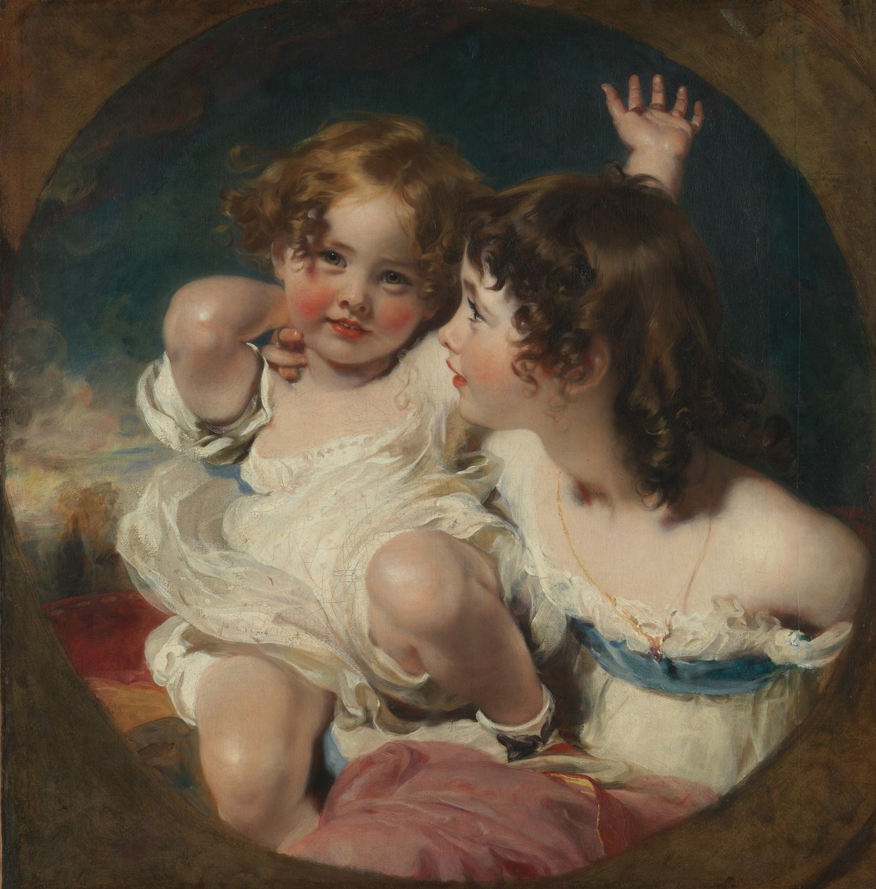 أطفال Calmady (إميلي ، 1818-1906 ، ولورا آن ، 1820-1894) ، 1823 بواسطة توماس لورانس
