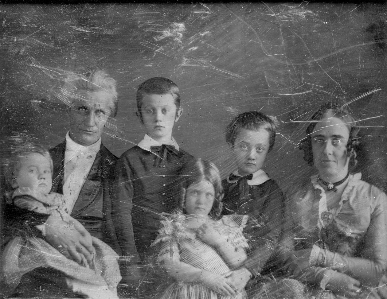 صورة القس ارتيموس والأسرة. بواسطة توماس م. Easterly