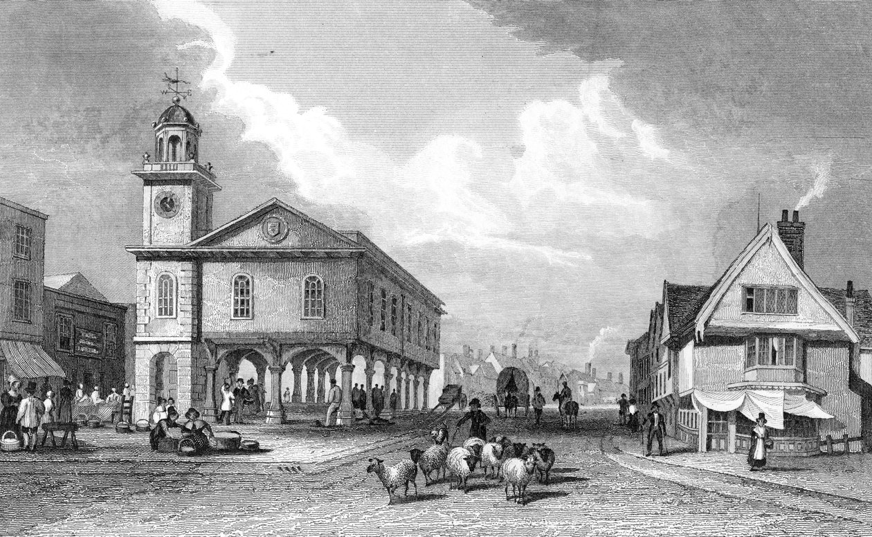 منظر لفافيرشام ، كينت ، 1832 بواسطة توماس مان باينز