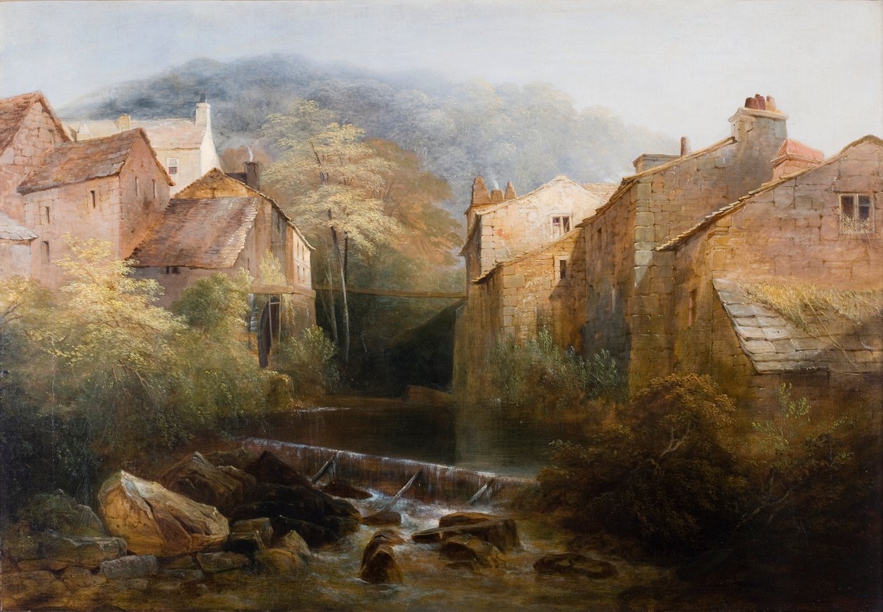 The Old Mill ، آمبيلسايد ، كمبريا ، c.1822 بواسطة توماس مايلز ريتشاردسون