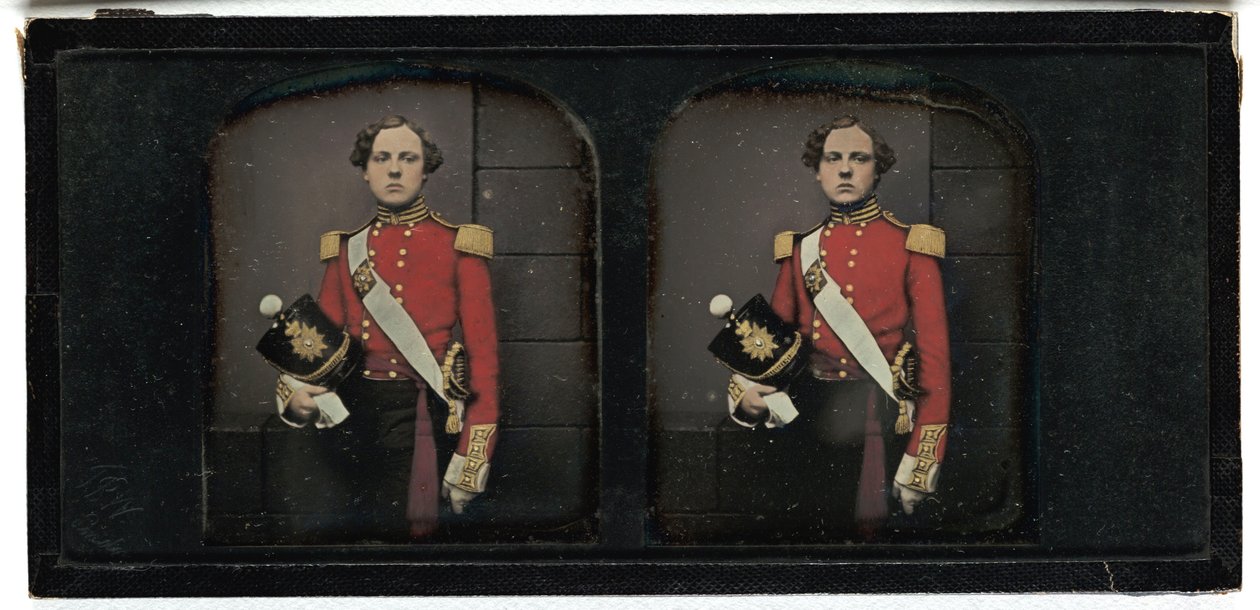 ضابط في الجيش البريطاني ، 1855 (daguerreotype) بواسطة توماس ريتشارد ويليامز