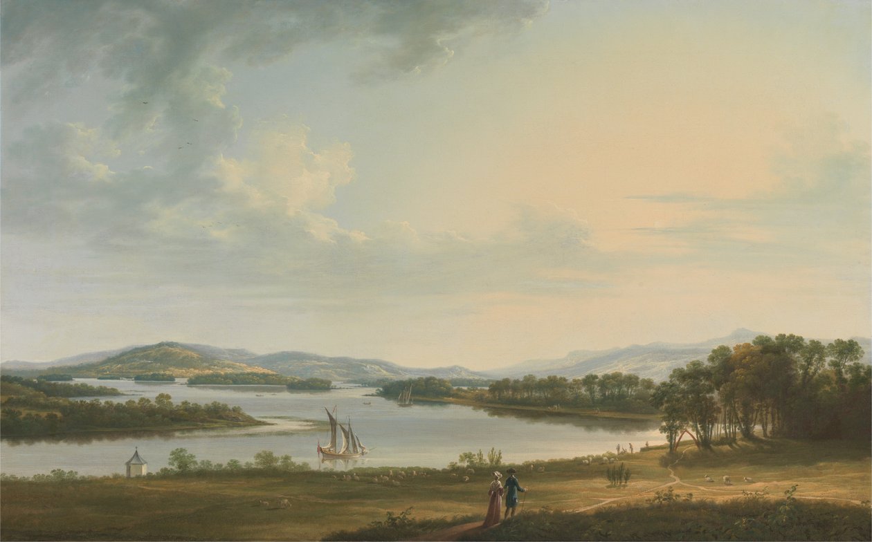 نوك نيني و Lough Erne من Bellisle ، مقاطعة فيرماناغ ، أيرلندا بواسطة توماس روبرتس