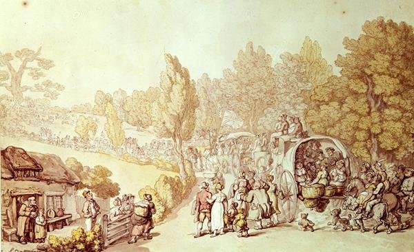 الطريق إلى إبسوم 1812 بواسطة توماس رولاندسون