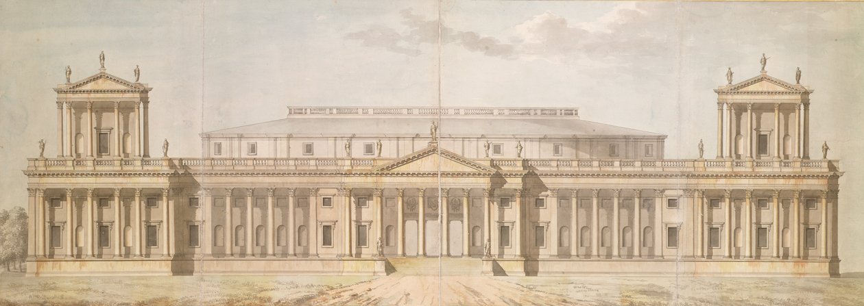 ساندبي ، توماس (1721-1998): تصميم ضريح وطني بواسطة توماس ساندبي