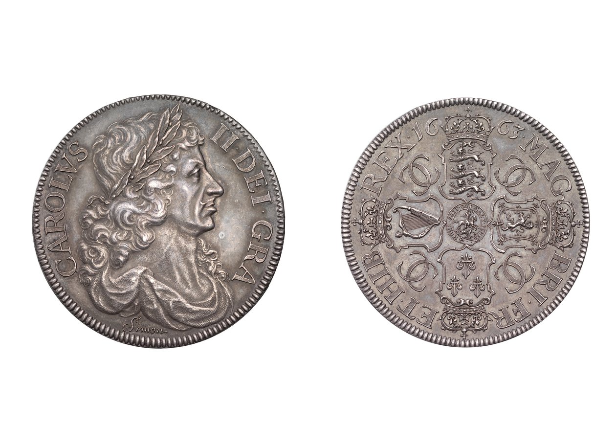 تاج عريضة ، 1663 (معدن) بواسطة توماس سيمون