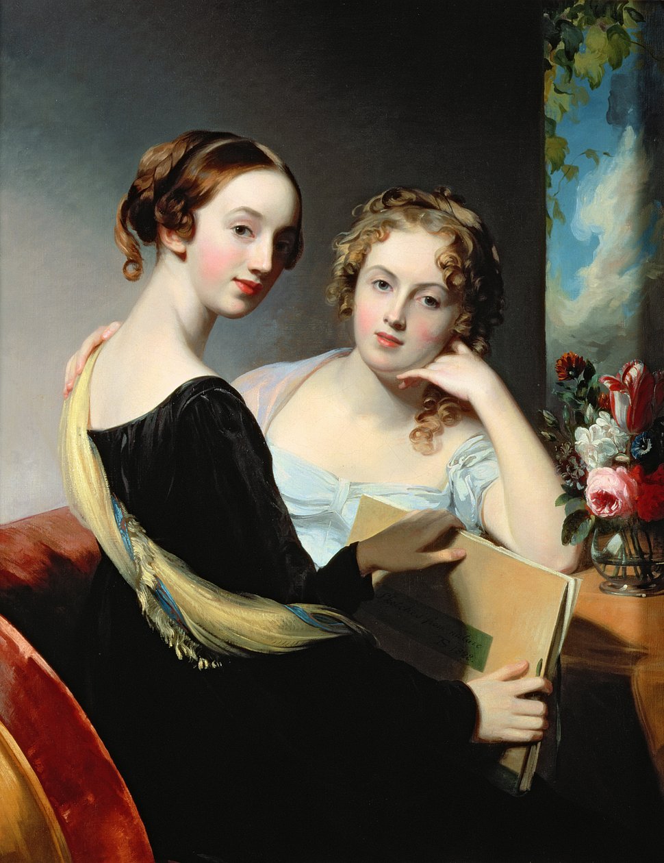 صورة لأخوات McEuen ، بعد عام 1823 بواسطة توماس سولي